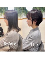 ビューイースト 亀戸 錦糸町(VIEW EAST)&nbsp;バッサリショート/前髪/ショートボブ