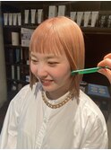 【表参道　roijir】切りっぱなしボブ×オン眉カット