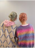 ペールカラー＊ペールグリーン、ペールピンク