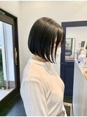 黒髪ロングストレートロブヘア暖色系カラー金髪ボブエギョモリ