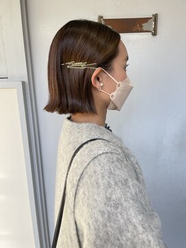 シェノン サントル(CHAINON CENTRE) ショコラベージュ/ボブルフ/カール/ベビーバング【梅田/茶屋町】