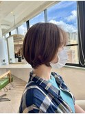 丸みショートボブ