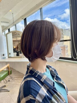ロストシティ 横浜(LOST CITY) 丸みショートボブ