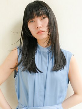 アイニティ(Inity) ［Inity］黒髪ロングストレート×顔周りレイヤー