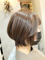 ヘアサロン アンフェール(Hair Salon Amfaire) 小林/女性らしい◎丸みショート