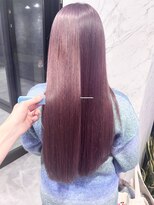 ラビス 浦和(Lovis)&nbsp;ハッシュカット/フルバング/似合わせカット/レッドブラウン/浦和