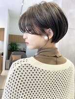 サークル(circle)&nbsp;小顔補正立体カットショートボブショコラアッシュ20代30代40代