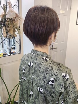 ヘア ケア ディエイチケー(HAIR CARE DHK) 髪質改善ストレートで楽チンショート