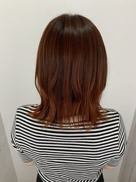 シエル 立川店(CIEL) 《CIEL由井》アディクシーカラー×オレンジレッド