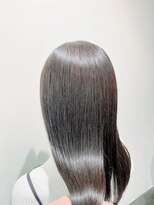 エーカラ(a_kara) 髪質改善ストレート＋ダークグレージュ