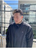ウルフアッシュブラックカルマパーマベリーショート