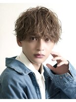 オーシャントーキョー 渋谷神南(OCEAN TOKYO) 波巻きパーマメンズツイストスパイラルパーマツーブロック