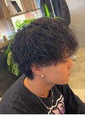 新潟ツイストスパイラル　新潟メンズパーマ　マッシュパーマ