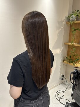 トリート 浦安店(TREAT) マロンブラウン×ロング