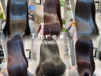 T h r e e . HAIR & BEAUTY【スリーヘアーアンドビューティー】