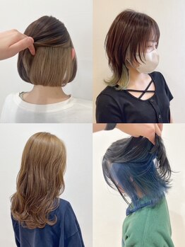 コエ(coe)の写真/透明感のあるカラーであなたの魅力を最大限に引き出します♪ダメージを抑えた、毛先まで艶やかな髪に☆