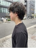 men's/ハイライトパーマ/スパイラルパーマ/ウルフパーマ