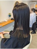 艶髪ミディアムロブ