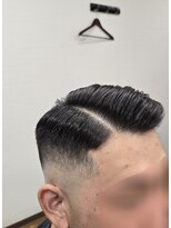 バーバースタイル(BARBER STYLE)&nbsp;サイドパートのハイスキンフェード
