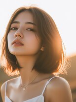 アンディーヴ 西京極(endive)&nbsp;【endive西京極】大人かわいいぱっつと顎下ボブ