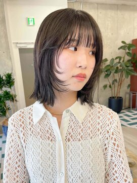 ノエ(noe) ホワイトグレージュ/デジタルパーマ/チェリーブラウン/栄r120