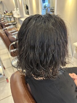 モップス 富岡店(MOPS) ふわっと波巻きパーマ