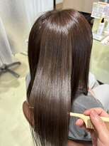 アズール 草加(azule) 髪質改善カラー　ツヤ　ダメージレス　ナチュラルブラウン
