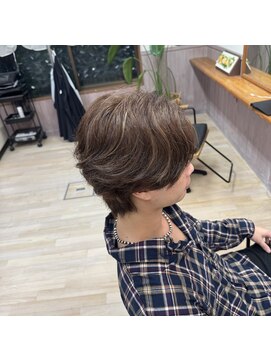 ピース(Piece) メンズフェザーパーマ