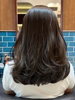 ロンド ボーイ 表参道(Lond BOY)&nbsp;暗めカラー/姫カットレイヤー/マロンベージュ/くすみベージュ