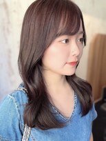 ガーデントウキョウ(GARDEN Tokyo) チョコレートブラウン/ミディアムヘア/小顔カット/モテヘア