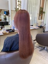 コアフィールフィス(COIFFURE fils) 新規お得クーポンあり【見附 今町】ロングピンクヘア