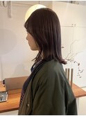 ラベンダーグレージュ/ブリーチ/バイカルテ