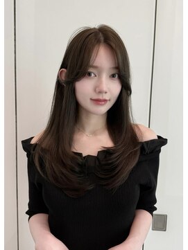 シーク バイ ベル 千葉(Seek by Belle) #ミディアム  #レイヤーカット #美髪 #暗めカラー