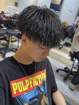 ルースト 京都河原町店(ROOST) パイルツイストツイストスパイラルツイストメンズパーマ