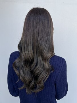 ヘアーデザインプレクト(Hair Design PRECT) 大人気！透明感オリーブカラー