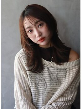 ギフト(GIFT)の写真/《川越市駅徒歩すぐ》ダメージレスならではの手触り◎自然なストレートを実現します！[縮毛矯正/髪質改善]