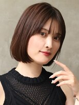 アース 上大岡店(HAIR&MAKE EARTH) 王道なのに今っぽいストレートボブ【上大岡】