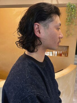 ロア(LORE) メンズロングパーマ/ボブパーマ/サーフカール