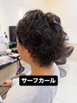 カール 鶴川店(K:R) メンズパーマツーブロックサーフカール