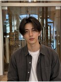ニュアンスパーマ京都河原町メンズパーマセンターパート/学割U24