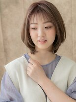モッズヘア 越谷(mod's hair) ミルクティーベージュブリーチなしくびれレイヤー20代30代W越谷