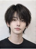 王道モテ韓国マッシュウルフ