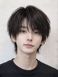 王道モテ韓国マッシュウルフ