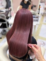 リー 梅田(Lee) ブリーチ1回~ ピンクラベンダーカラー