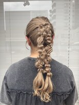 センカンドハウス(hair studio 2nd House)&nbsp;ツインヘアアレンジ