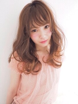 ヘアー ルーム レッド(hair room. red by NYNY) ロング×愛されヘア×シアーブラウン