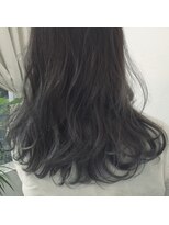 マウロア(MAULOA)&nbsp;''ふんわりスモーキーカラー×ゆるふわパーマ'' 　 中西　英美子