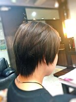 キャン 温品店(CAN)&nbsp;【CAN】40代以上にオススメ♪　似合わせショートボブ×縮毛矯正