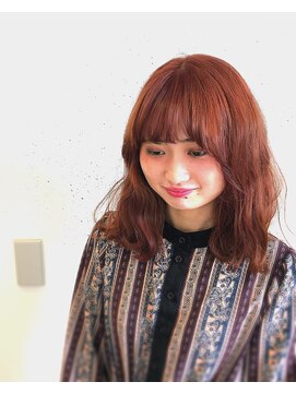 アルト ヘアー(arT hair) 個性が光るアプリコットカラー☆