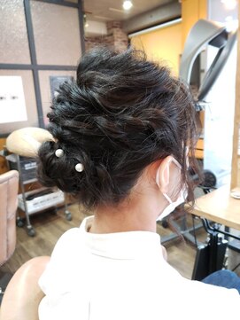 ボンアミ(Bon・ami) パーティヘアセット